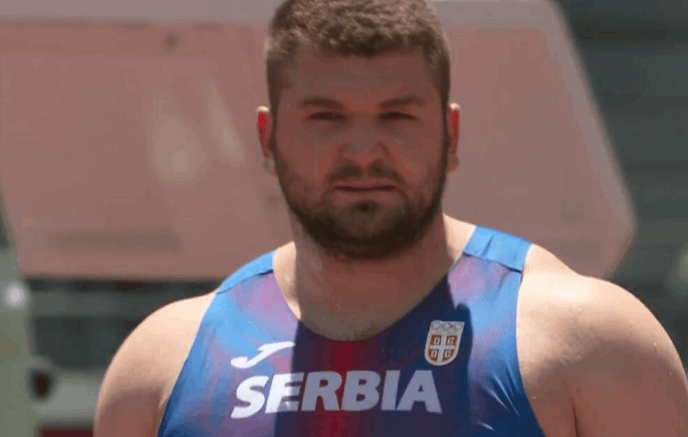 <span style='color:red;'><b>DEBITANT</b></span> ARMIN SINANČEVIĆ SEDMI U FINALU: Odličan rezultat srpskog bacača kugle!